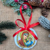 Новорічна іграшка "Богородиця Казанська" СК-6514