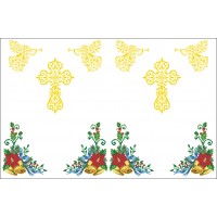 СК-7205 - рушник на аналой під Євангеліє для вишивки "Новорічний вечір"