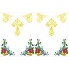 СК-7205 - рушник на аналой під Євангеліє для вишивки "Новорічний вечір"