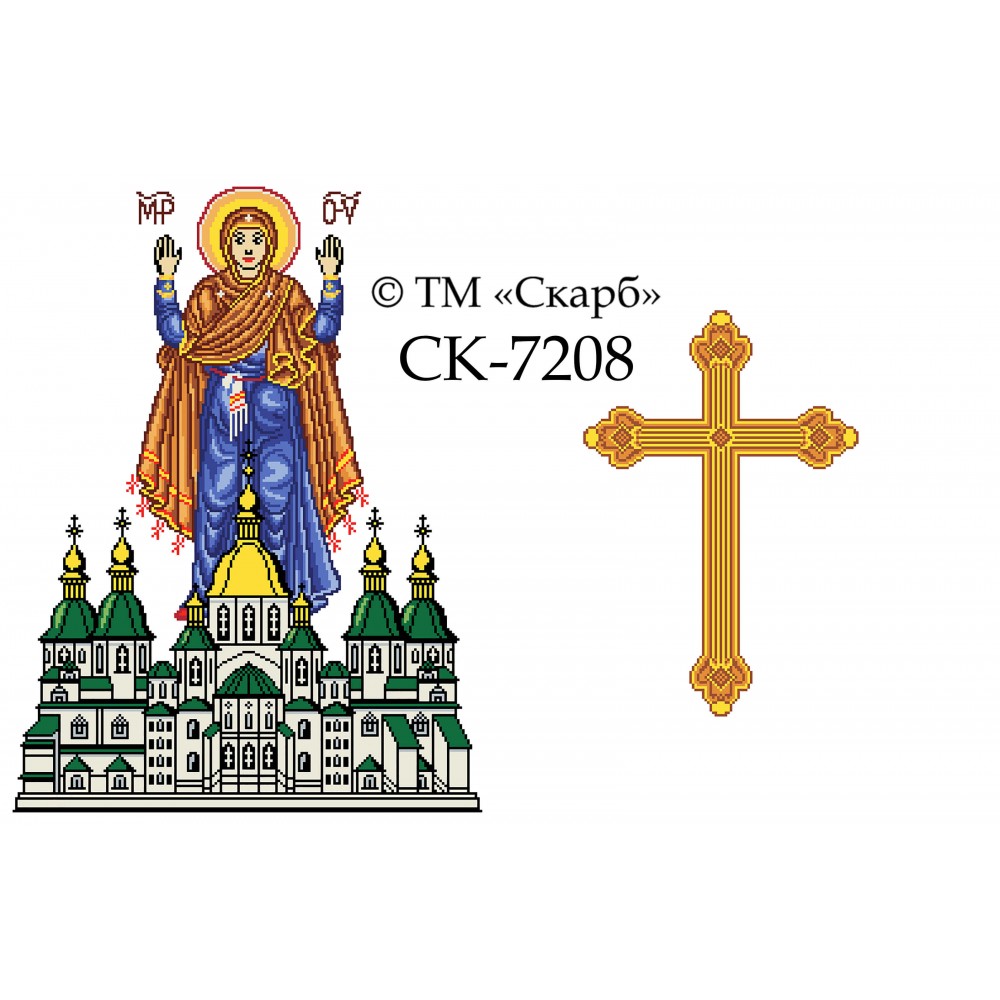 СК-7208 - рушник на аналой під Євангеліє для вишивки "Оранта"