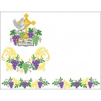 СК-7209 - рушник на аналой під Євангеліє для вишивки "Виноград благодаті"