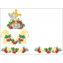 СК-7210 - рушник на аналой під Євангеліє для вишивки "Калина благодаті"