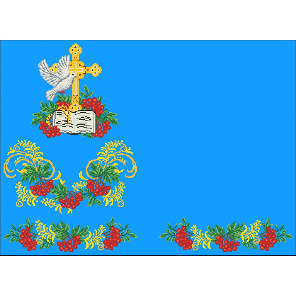 СК-7210 - рушник на аналой під Євангеліє для вишивки "Калина благодаті"