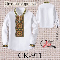 Заготовка дитячої сорочки "Візерунки ночі"