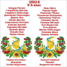Шкільний рушник під вишивку "Символіка України" (варіант 4)