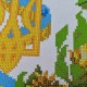 Рушник на випускний під вишивку "Символіка України"