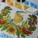 Рушник на випускний під вишивку "Символіка України" (Випуск 2025)  СК-9527