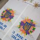 Друкований рушник "Сяйво Тризуба в квітах" (З Днем Знань!) СКД-7