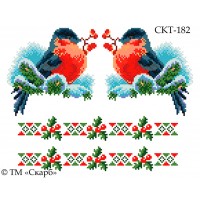 СКТ-182 термоналіпка під вишивку "Снігурі"