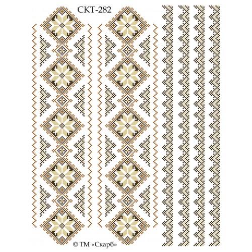 СКТ-282 - термоналіпка під вишивку "Восьмикутна зірка"