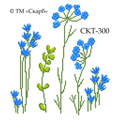 СКТ-300 - термоналіпка під вишивку "Подих літа"