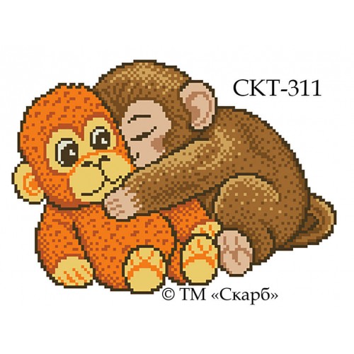 СКТ-311 - термоналіпка під вишивку "Солодкі сни Панча"