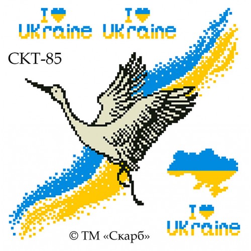 СКТ-85 термоналіпка під вишивку "Лелечий Обрій"
