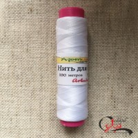 Нитка для бісеру Tytan №100 Ariadna 100 м. (біла)