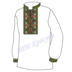 Заготовка чоловічої вишиванки "Слов'янський орнамент"