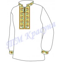 Заготовка чоловічої вишиванки "Дивний орнамент"